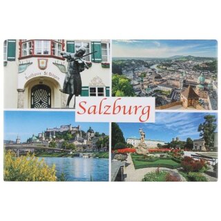 Salzburg Foto Magnet Fotomagnet Kühlschrank Souvenir Austria Österreich