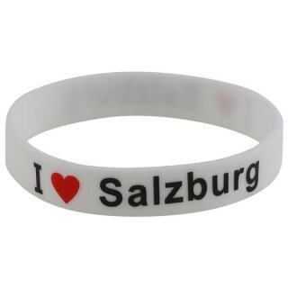 SILICONE BRACELET: I Love Salzburg