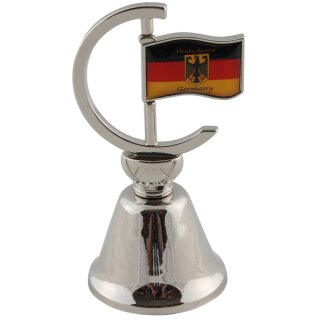 Glocke Deutschland Germany Brd Fahne Metall Adler Germany...