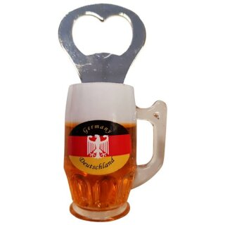 Flaschenöffner Plastik Adler Weiß Bierkrug Bieröffner...