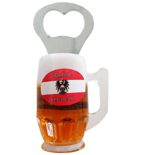Flaschenöffner Bierkrug Massbier Bier Austria Österreich