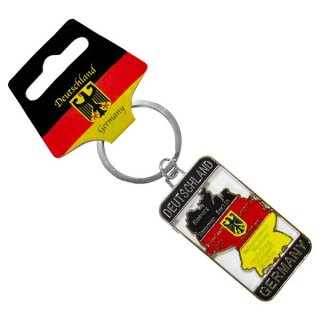 Schlüsselanhänger Deutschland Landkarte