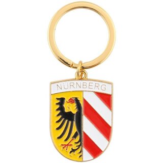 Nürnberg Franken Wappen Schlüsselanhänger Keyring...