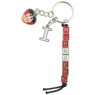 Nürnberg Buchstaben Würfel Schlüsselanhänger Keyring...