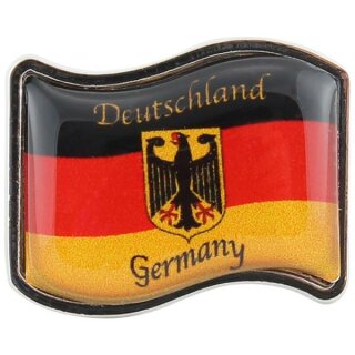 Deutschland - Fahne mit Adler Pin Sticker Anstecker Geschenk Germany Brd