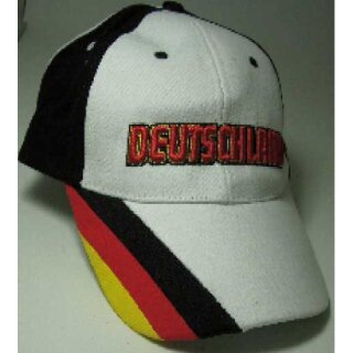 Cap - Deutschland Weiß