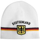 Wintermütze Deutschland Germany - Weiß