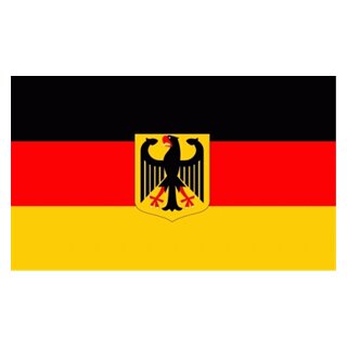 Deutschland mit Adler Flagge 90x150 cm