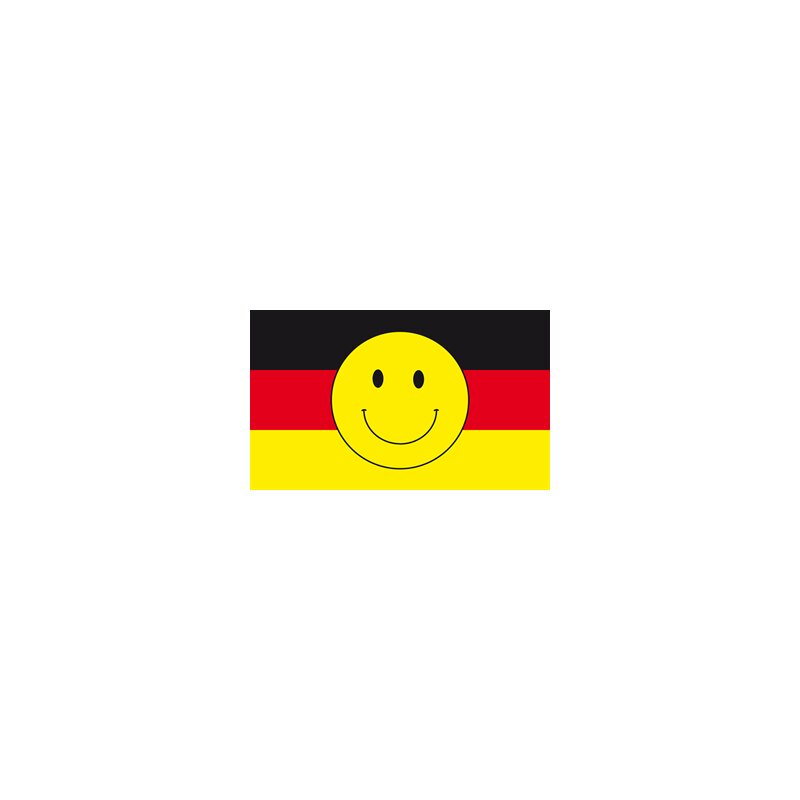 Deutschland Flagge Smiley Deutschland Flagge Smiley