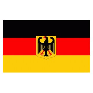 Deutschland mit Adler Bootsflagge 30x45 cm