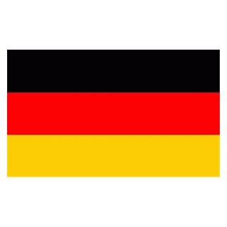 Deutschland Bootsflagge 30x45 cm