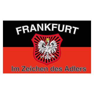Frankfurt Im Zeichen des Adlers Flagge 150x90 cm ( In der...