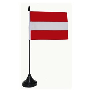 Österreich Tischflagge 10x15 cm