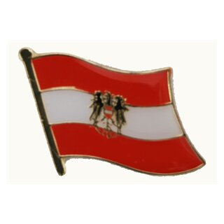 Österreich mit Wappen Pin