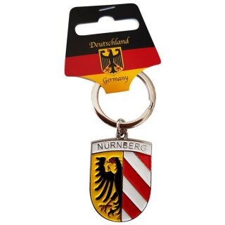 Nürnberg Franken Wappen Schlüsselanhänger Keyring...