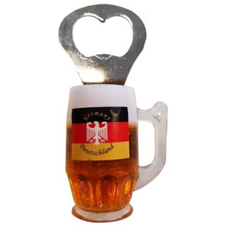 Flaschenöffner Bierkrug Massbier Bier Germany Deutschland Öffner Heimat M1 