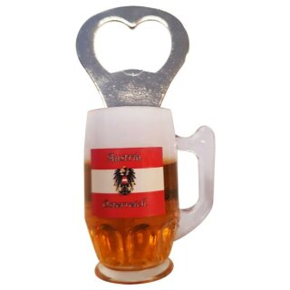 Flaschenöffner Bierkrug Massbier Bier Austria Österreich