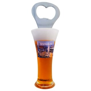 Flaschenöffner Weizen Bierkrug Massbier Bier München M2