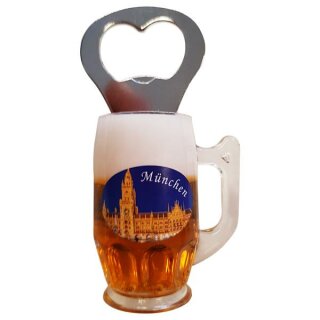 Flaschenöffner Bierkrug Massbier Bier München Deutschland...
