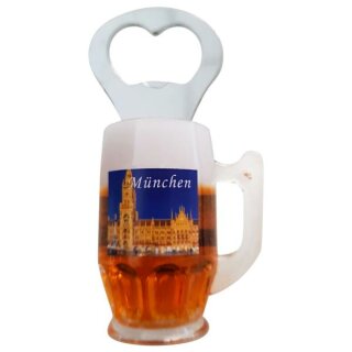 Flaschenöffner Bierkrug Massbier Bier München Bayern...