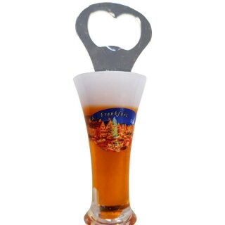 Flaschenöffner Weizen Bierkrug Massbier Bier Frankfurt F1