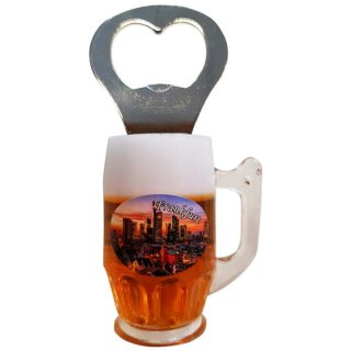 Flaschenöffner Bierkrug Massbier Bier Frankfurt am Main...