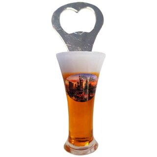 Flaschenöffner Weizen Bierkrug Massbier Bier Frankfurt F2