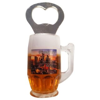 Flaschenöffner Bierkrug Massbier Bier Frankfurt am Main...