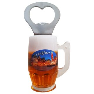 Flaschenöffner Bierkrug Massbier Bier Frankfurt am Main...