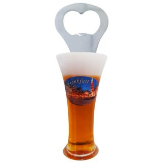 Flaschenöffner Weizen Bierkrug Massbier Bier Frankfurt F6