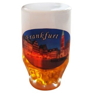 Schlüsselanhänger Bierkrug Massbier Bier Frankfurt F6
