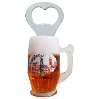 Flaschenöffner Bierkrug Massbier Bier Frankfurt am Main...