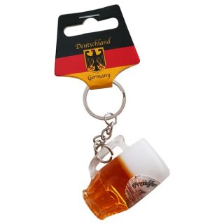 Schlüsselanhänger Bierkrug Massbier Bier Frankfurt F8