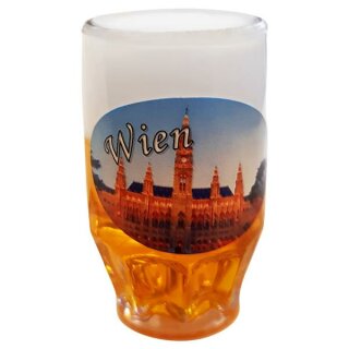 Schlüsselanhänger Bierkrug Massbier Bier Vienna Wien W3