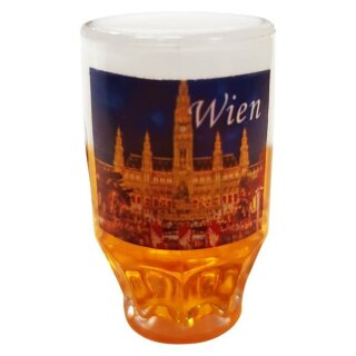 Schlüsselanhänger Bierkrug Massbier Bier Vienna Wien W5