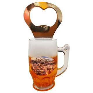 Flaschenöffner Bierkrug Massbier Bier Salzburg Österreich...