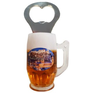 Flaschenöffner Bierkrug Massbier Bier Salzburg Austria...