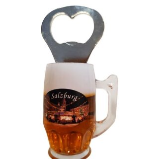Flaschenöffner Bierkrug Massbier Bier Salzburg Austria...