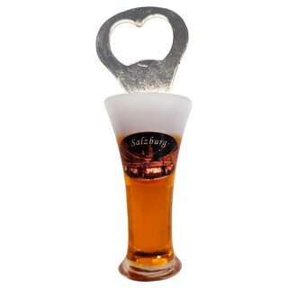 Flaschenöffner Weizen Bierkrug Massbier Bier Salzburg SA3