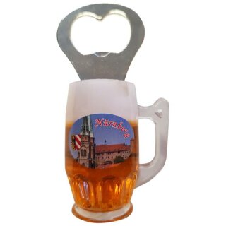 Flaschenöffner Bierkrug Massbier Bier Nürnberg N2