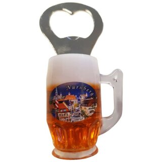 Flaschenöffner Bierkrug Massbier Bier Nürnberg N3