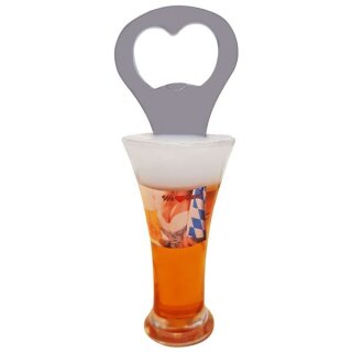 Flaschenöffner Weizen Bierkrug Massbier Bier I Love...