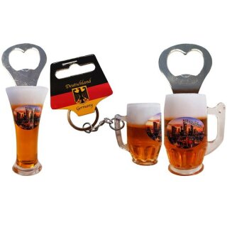 3 er Set Bierkrug Bieröffner Öffner Flaschenöffner Weizen...