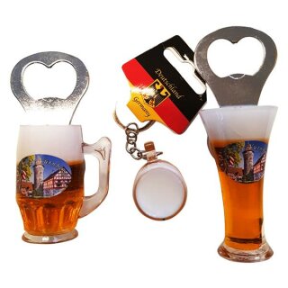 3 er Set Bierkrug Bieröffner Öffner Flaschenöffner Weizen...