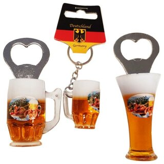 3 er Set Bierkrug Bieröffner Öffner Flaschenöffner Weizen...