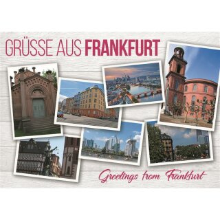 Frankfurt am Main XL Postkarte PKKF46_XLP