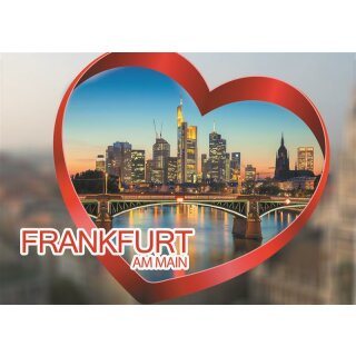 Frankfurt am Main XL Postkarte PKKF52_XLP