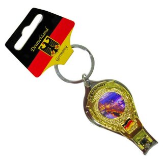 Keyring Nagelknipser Köln Schlüsselanhänger Germany