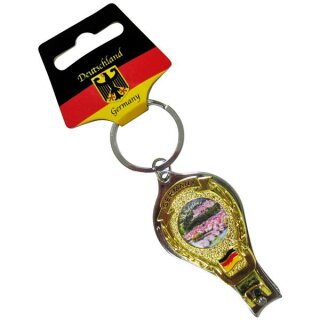 Keyring Nagelknipser Heidelberg Schlüsselanhänger