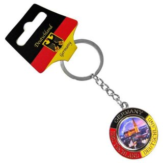 Schlüsselanhänger Germany Rund Regensburg